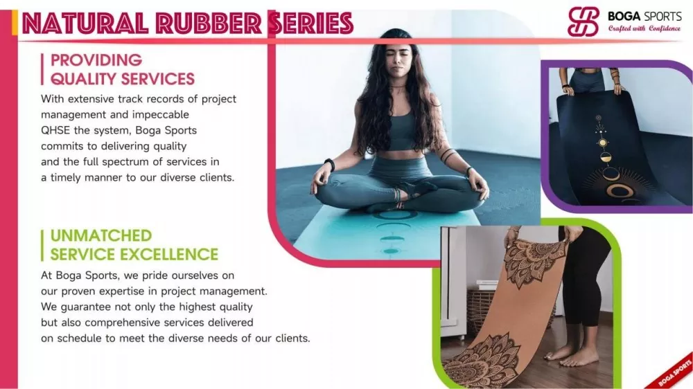 PU Rubber Yoga Mat